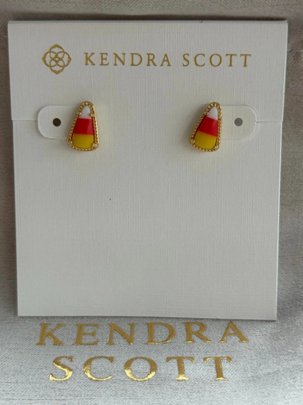 Kendra Scott red earrings